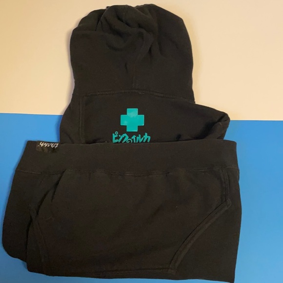 Pink Dolphin Logo Hoodie - Picture 2 of 3